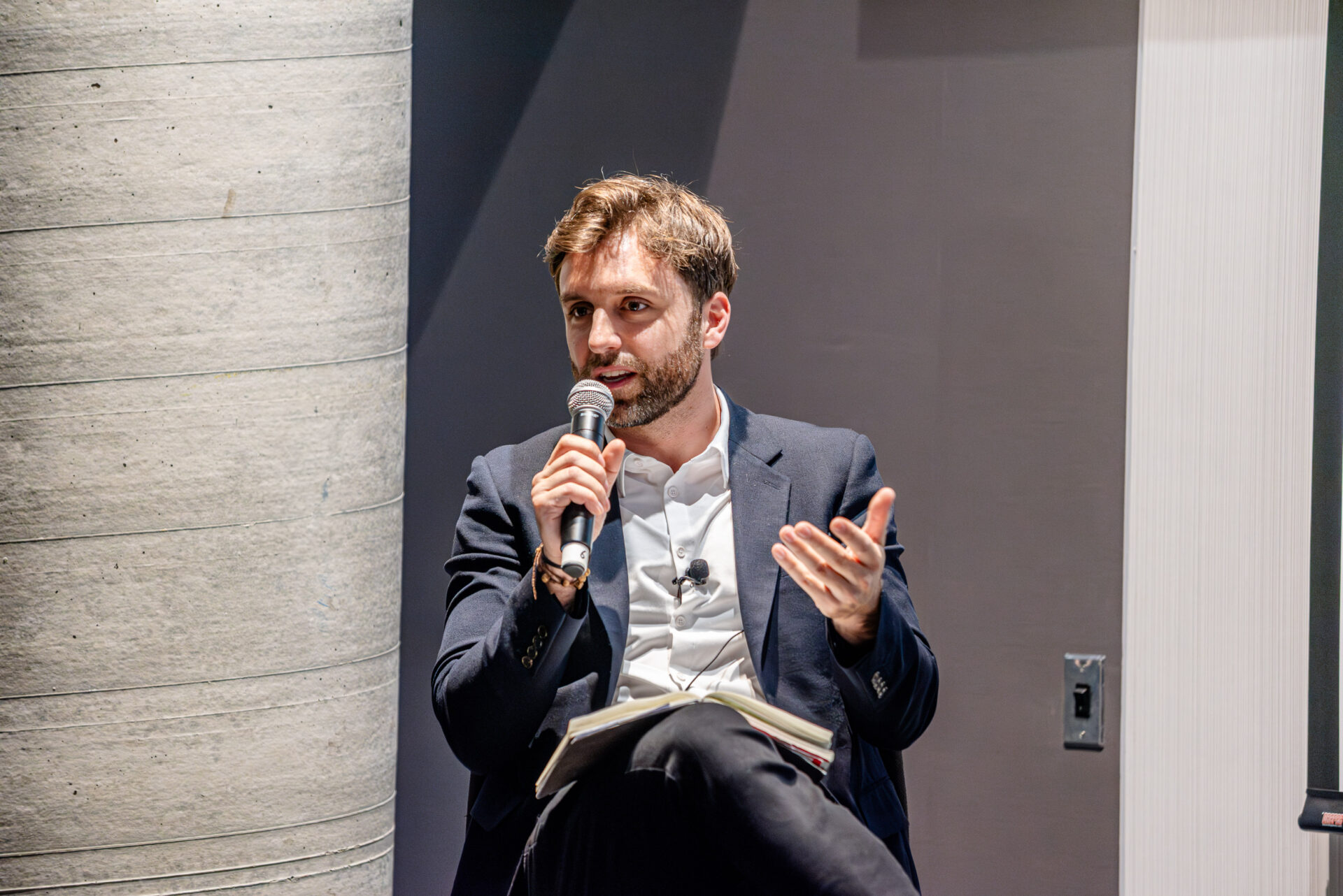 Eric Falardeau from McKinsey speaking at the C-Suite Marketing Summit.