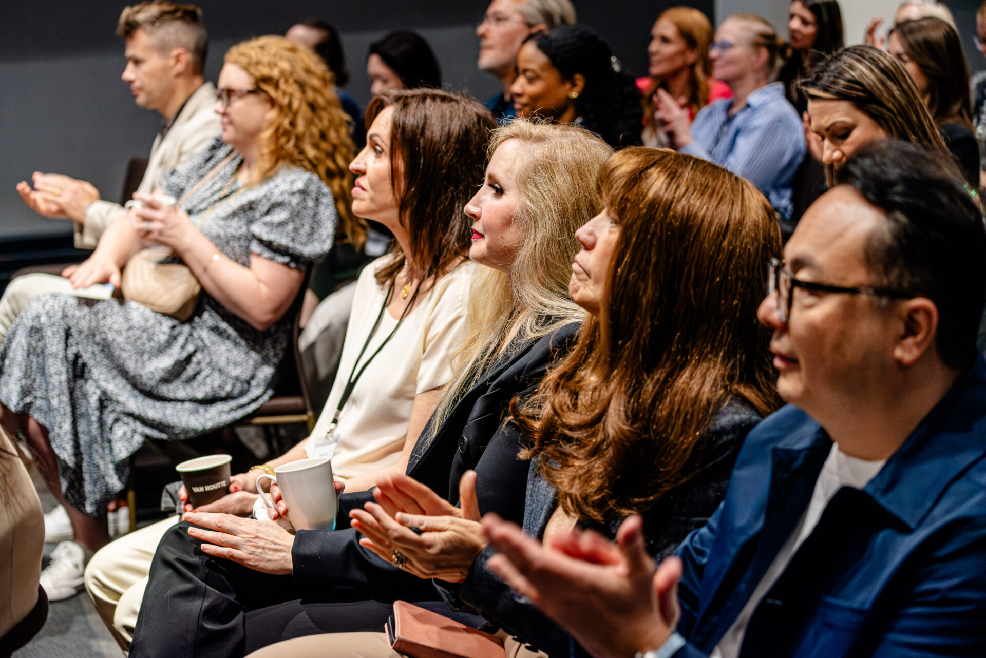 Audience listening at the C-Suite Marketing Summit.